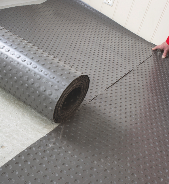 Membrane combines damp proof and sound reduction for wood floors